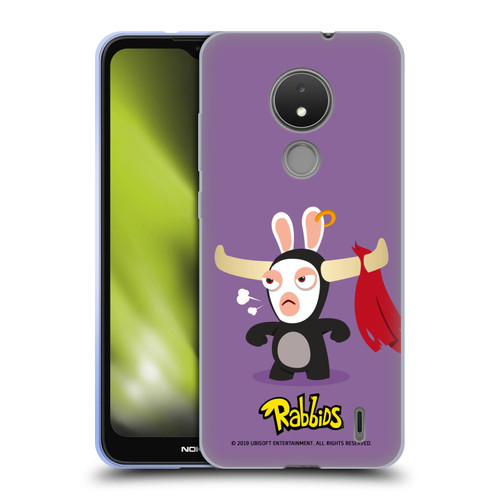 Rabbids Costumes Bull Soft Gel Case for Nokia C21