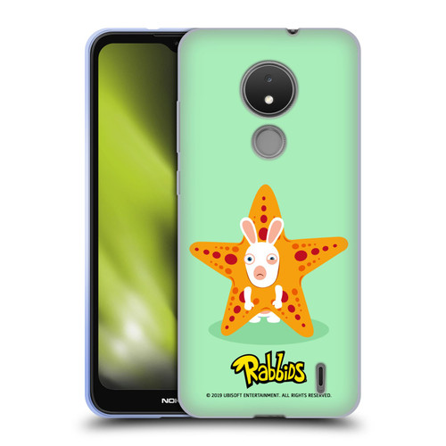 Rabbids Costumes Starfish Soft Gel Case for Nokia C21