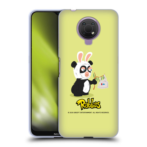 Rabbids Costumes Panda Soft Gel Case for Nokia G10
