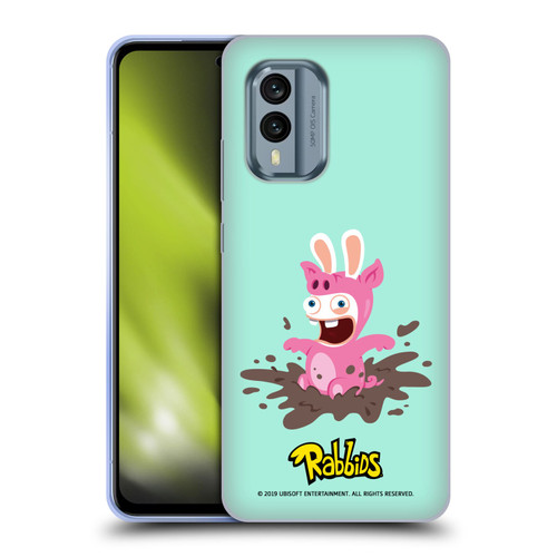 Rabbids Costumes Pig Soft Gel Case for Nokia X30