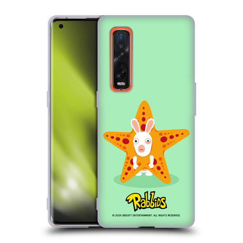 Rabbids Costumes Starfish Soft Gel Case for OPPO Find X2 Pro 5G