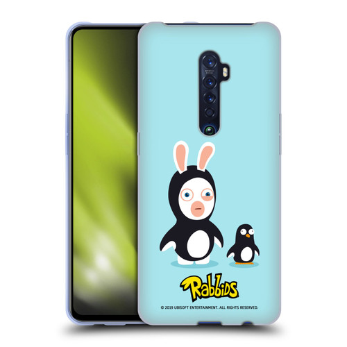 Rabbids Costumes Penguin Soft Gel Case for OPPO Reno 2