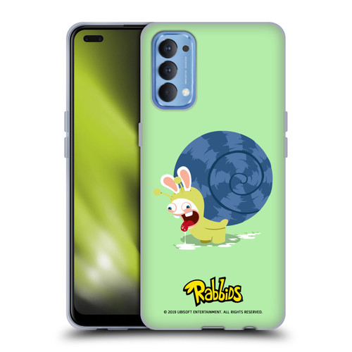 Rabbids Costumes Snail Soft Gel Case for OPPO Reno 4 5G