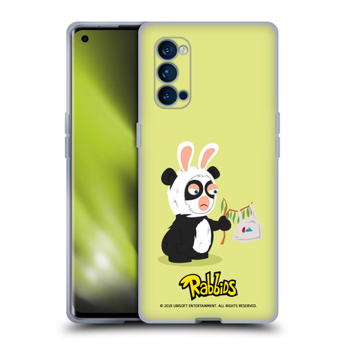 Rabbids Costumes Panda Soft Gel Case for OPPO Reno 4 Pro 5G