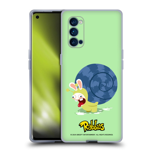 Rabbids Costumes Snail Soft Gel Case for OPPO Reno 4 Pro 5G