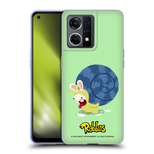 Rabbids Costumes Snail Soft Gel Case for OPPO Reno8 4G