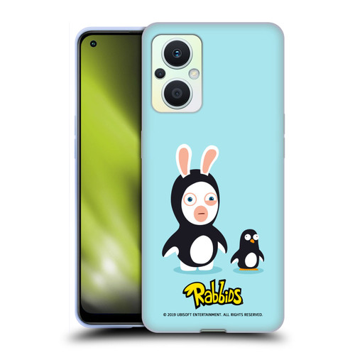 Rabbids Costumes Penguin Soft Gel Case for OPPO Reno8 Lite