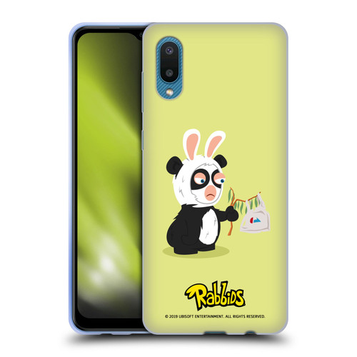 Rabbids Costumes Panda Soft Gel Case for Samsung Galaxy A02/M02 (2021)