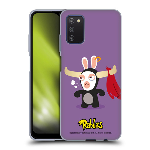 Rabbids Costumes Bull Soft Gel Case for Samsung Galaxy A03s (2021)