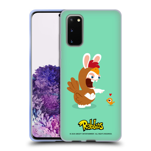 Rabbids Costumes Chicken Soft Gel Case for Samsung Galaxy S20 / S20 5G