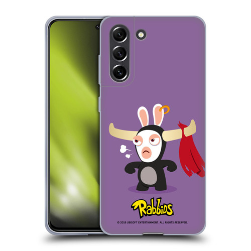 Rabbids Costumes Bull Soft Gel Case for Samsung Galaxy S21 FE 5G