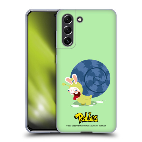 Rabbids Costumes Snail Soft Gel Case for Samsung Galaxy S21 FE 5G