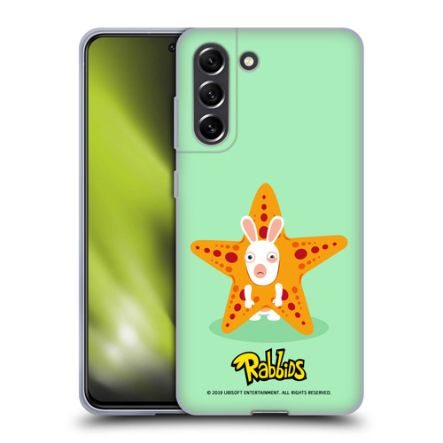 Rabbids Costumes Starfish Soft Gel Case for Samsung Galaxy S21 FE 5G
