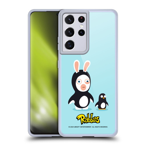 Rabbids Costumes Penguin Soft Gel Case for Samsung Galaxy S21 Ultra 5G