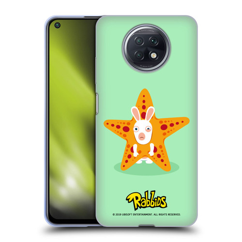 Rabbids Costumes Starfish Soft Gel Case for Xiaomi Redmi Note 9T 5G