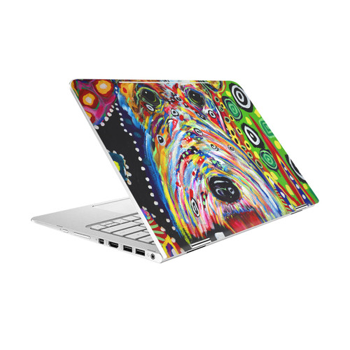 Mad Dog Art Gallery Dogs 2 Foxie Vinyl Sticker Skin Decal Cover for HP Spectre Pro X360 G2