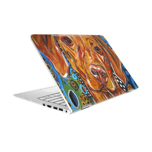 Mad Dog Art Gallery Dogs 2 Viszla Vinyl Sticker Skin Decal Cover for HP Spectre Pro X360 G2