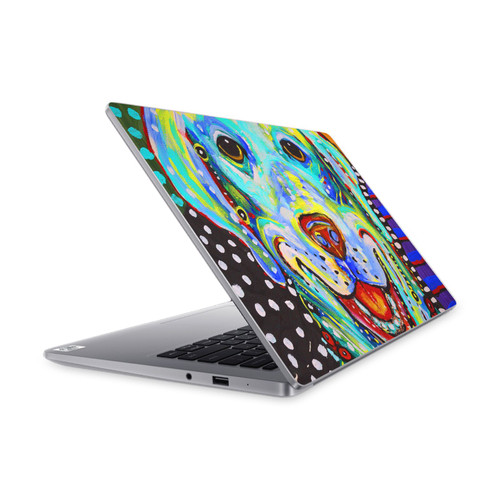 Mad Dog Art Gallery Dogs 2 Happy Vinyl Sticker Skin Decal Cover for Xiaomi Mi NoteBook 14 (2020)