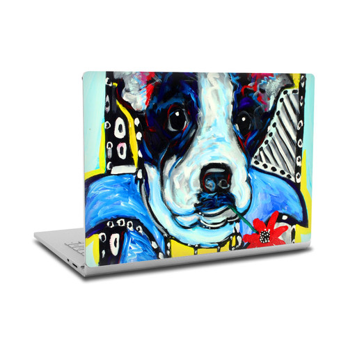 Mad Dog Art Gallery Dogs 2 Jack Terrier Vinyl Sticker Skin Decal Cover for Microsoft Surface Book 2