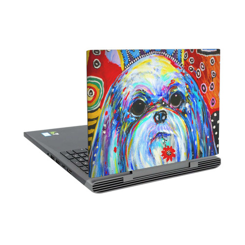 Mad Dog Art Gallery Dogs Charlie Vinyl Sticker Skin Decal Cover for Dell Inspiron 15 7000 P65F