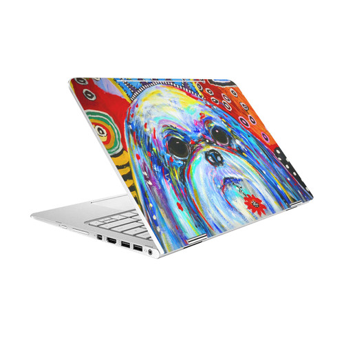 Mad Dog Art Gallery Dogs Charlie Vinyl Sticker Skin Decal Cover for HP Spectre Pro X360 G2
