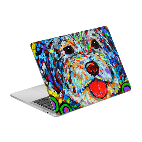 Mad Dog Art Gallery Dogs Blackie Vinyl Sticker Skin Decal Cover for Apple MacBook Pro 13.3" A1708