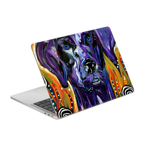 Mad Dog Art Gallery Dogs Old Purple Vinyl Sticker Skin Decal Cover for Apple MacBook Pro 13.3" A1708