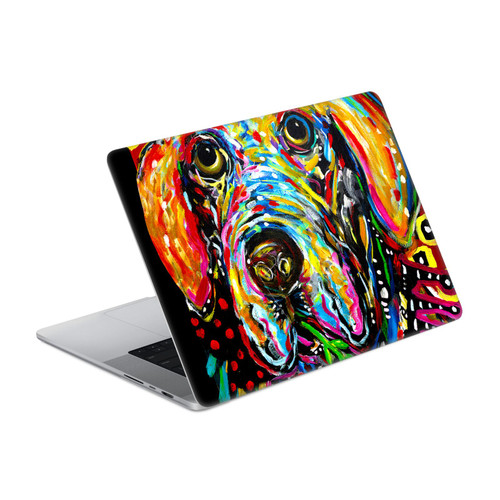 Mad Dog Art Gallery Dogs Sir Fred Vinyl Sticker Skin Decal Cover for Apple MacBook Pro 14" A2442