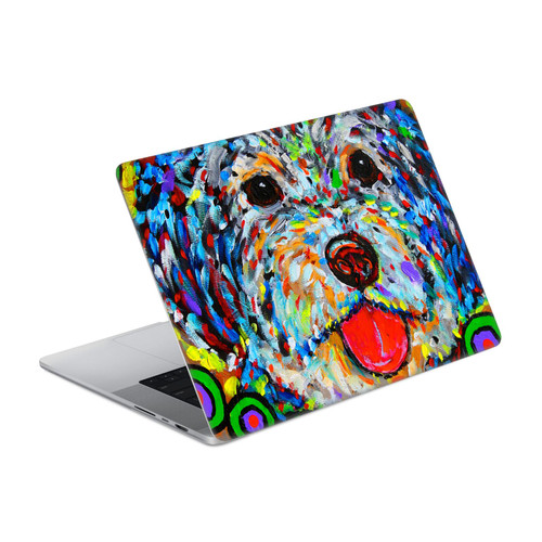 Mad Dog Art Gallery Dogs Blackie Vinyl Sticker Skin Decal Cover for Apple MacBook Pro 16" A2485