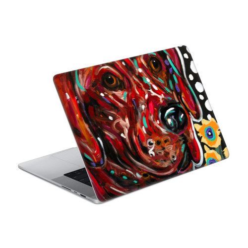 Mad Dog Art Gallery Dogs Hot Chocolate Vinyl Sticker Skin Decal Cover for Apple MacBook Pro 16" A2485