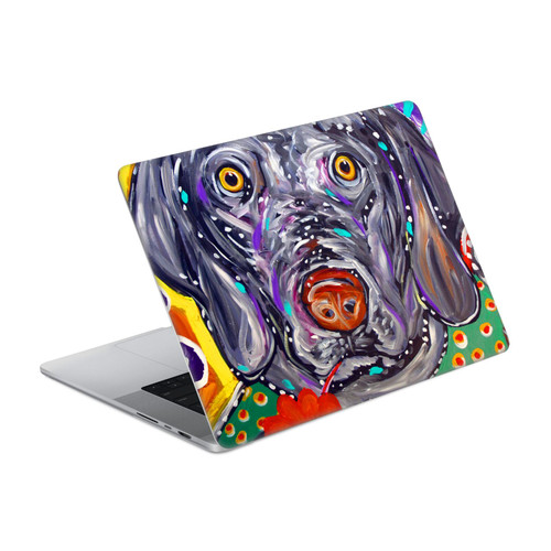 Mad Dog Art Gallery Dogs Jester Vinyl Sticker Skin Decal Cover for Apple MacBook Pro 16" A2485