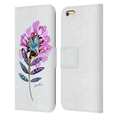 Sylvie Demers Nature Fleur Leather Book Wallet Case Cover For Apple iPhone 6 Plus / iPhone 6s Plus