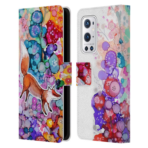 Sylvie Demers Nature Soaring Leather Book Wallet Case Cover For OnePlus 9 Pro