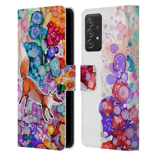 Sylvie Demers Nature Soaring Leather Book Wallet Case Cover For Samsung Galaxy A53 5G (2022)