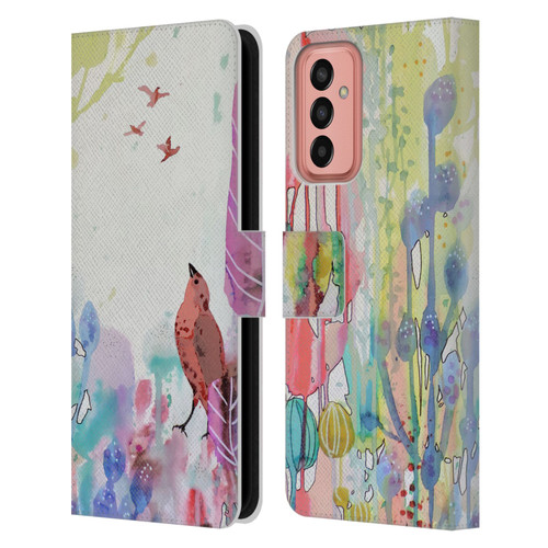 Sylvie Demers Nature Wings Leather Book Wallet Case Cover For Samsung Galaxy M13 (2022)