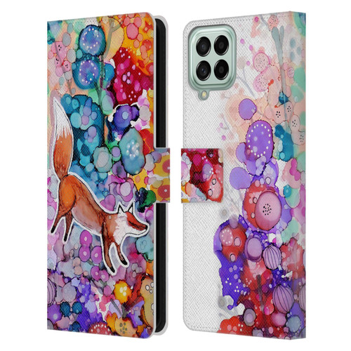 Sylvie Demers Nature Soaring Leather Book Wallet Case Cover For Samsung Galaxy M53 (2022)