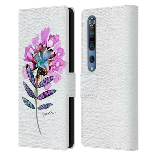 Sylvie Demers Nature Fleur Leather Book Wallet Case Cover For Xiaomi Mi 10 5G / Mi 10 Pro 5G