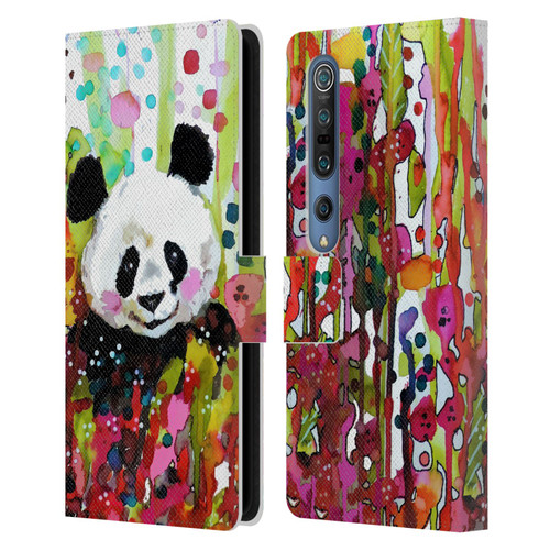 Sylvie Demers Nature Panda Leather Book Wallet Case Cover For Xiaomi Mi 10 5G / Mi 10 Pro 5G