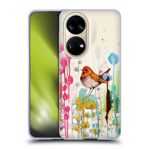Sylvie Demers Birds 3 Sienna Soft Gel Case for Huawei P50