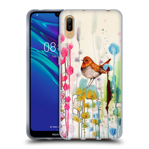 Sylvie Demers Birds 3 Sienna Soft Gel Case for Huawei Y6 Pro (2019)