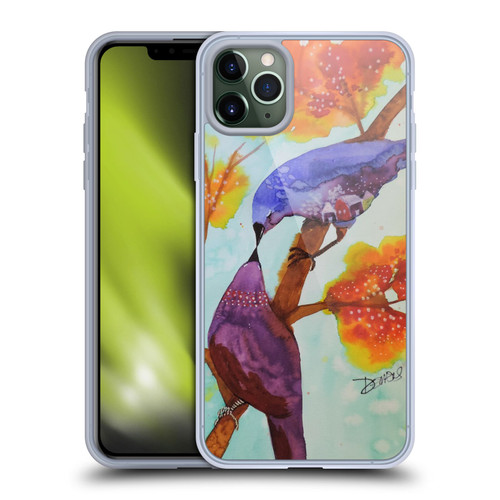 Sylvie Demers Birds 3 Kissing Soft Gel Case for Apple iPhone 11 Pro Max