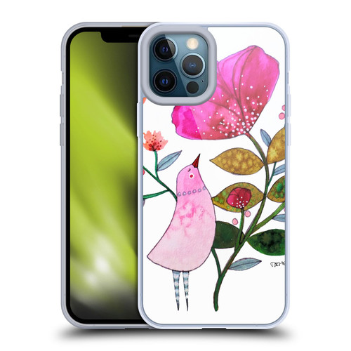 Sylvie Demers Birds 3 Crimson Soft Gel Case for Apple iPhone 12 Pro Max