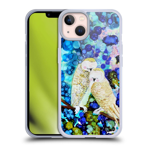 Sylvie Demers Birds 3 Owls Soft Gel Case for Apple iPhone 13