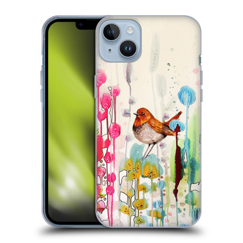 Sylvie Demers Birds 3 Sienna Soft Gel Case for Apple iPhone 14 Plus