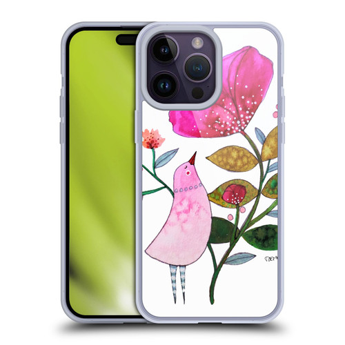 Sylvie Demers Birds 3 Crimson Soft Gel Case for Apple iPhone 14 Pro Max