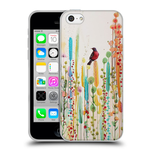 Sylvie Demers Birds 3 Scarlet Soft Gel Case for Apple iPhone 5c