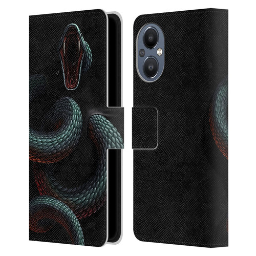 Christos Karapanos Horror 2 Serpent Within Leather Book Wallet Case Cover For OnePlus Nord N20 5G