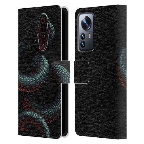 Christos Karapanos Horror 2 Serpent Within Leather Book Wallet Case Cover For Xiaomi 12 Pro