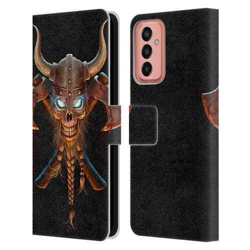 Christos Karapanos Horror 4 Viking Leather Book Wallet Case Cover For Samsung Galaxy M13 (2022)