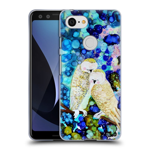 Sylvie Demers Birds 3 Owls Soft Gel Case for Google Pixel 3